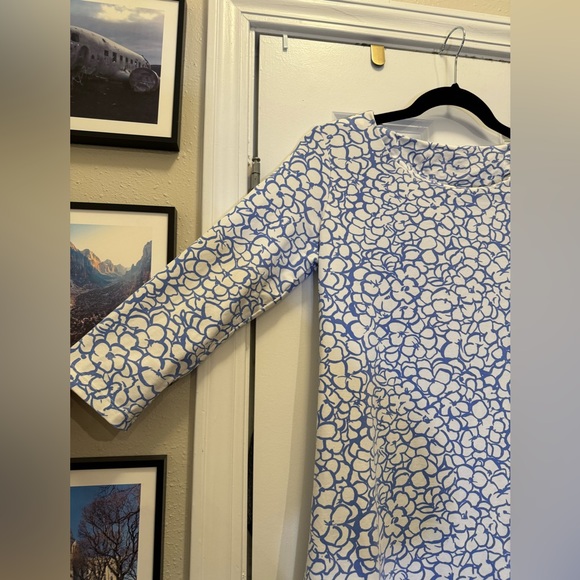 MAHI GOLD Bimini Dress in Chatham Cloth: Ruth's Hydrangea in Chatham Size M EUC - Picture 16 of 16